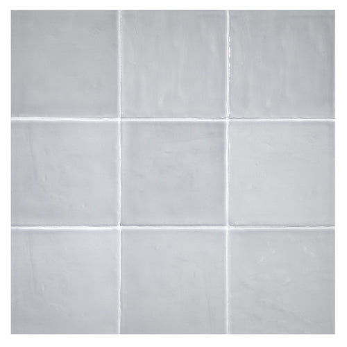 TrueTones Ceramics Greyity Gloss 4-1/2x4-1/2 Zelli Field Tile Gloss