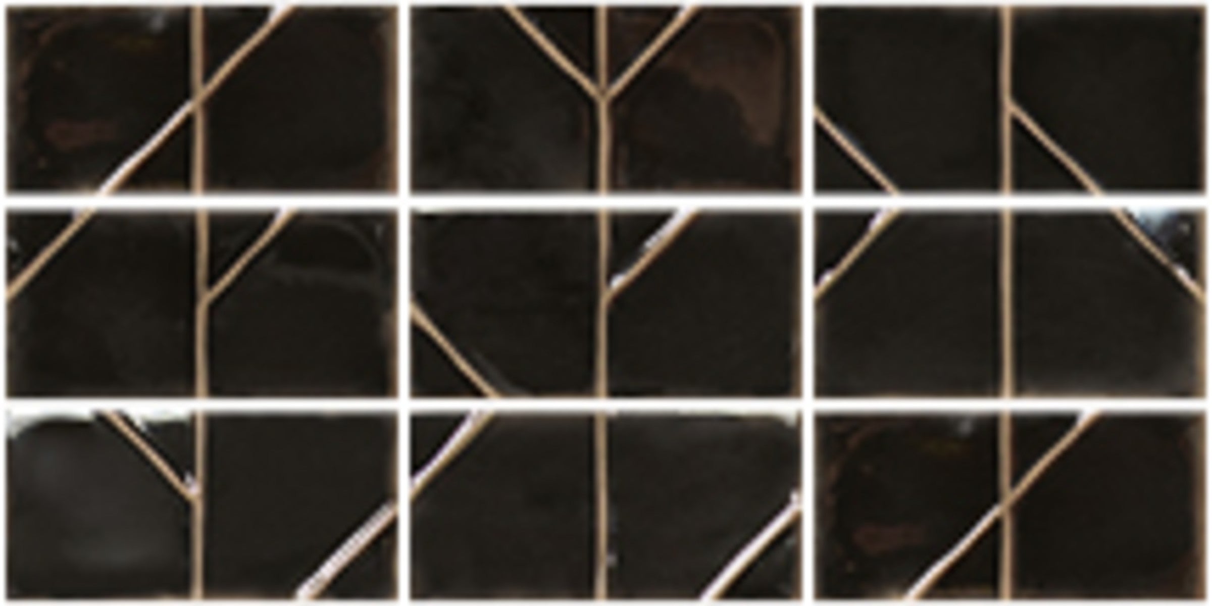 Yoko Onix 3x5 Origami Decorative Tile