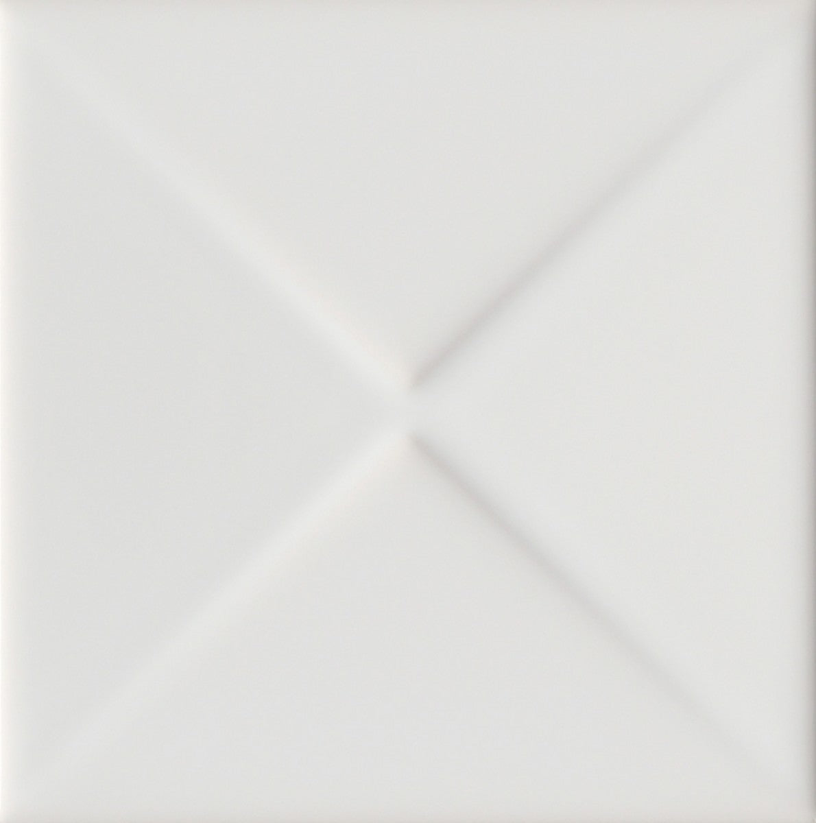 Classics Kho Liang Ie Accent White 4x4 Pattern 3 Decorative Tile Gloss