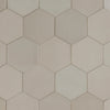 Ellington Cinder 5" Hexagon Honed