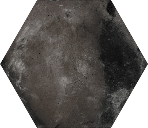Cottage Graphite 6x6 Hexa Field Tile Matte