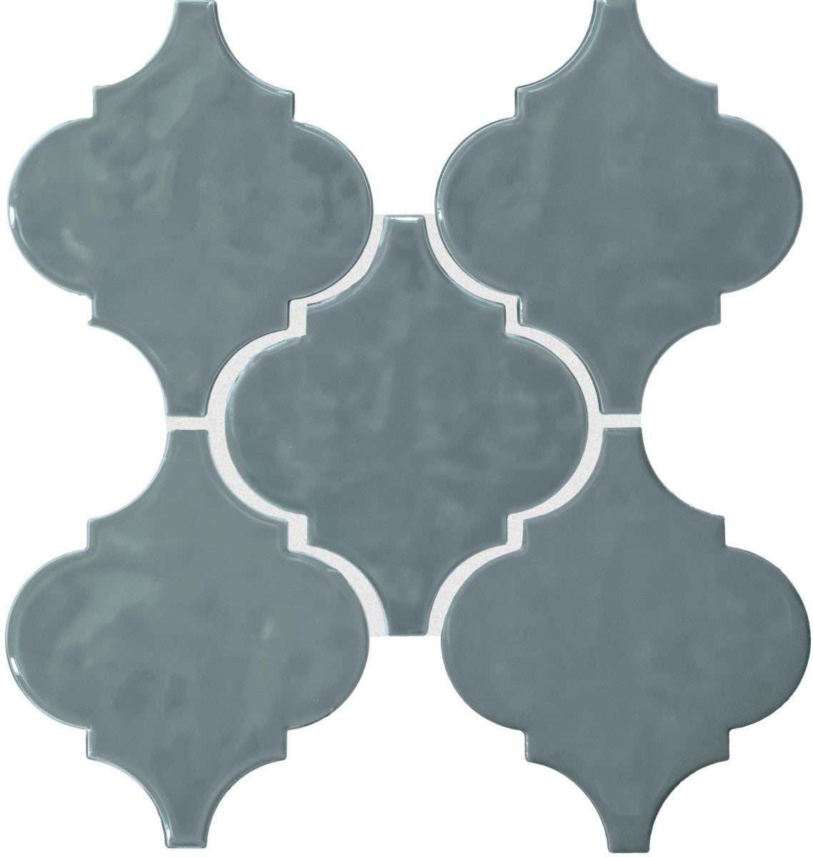 Playscapes Sky 6" Arabesque Wall Tile Glossy