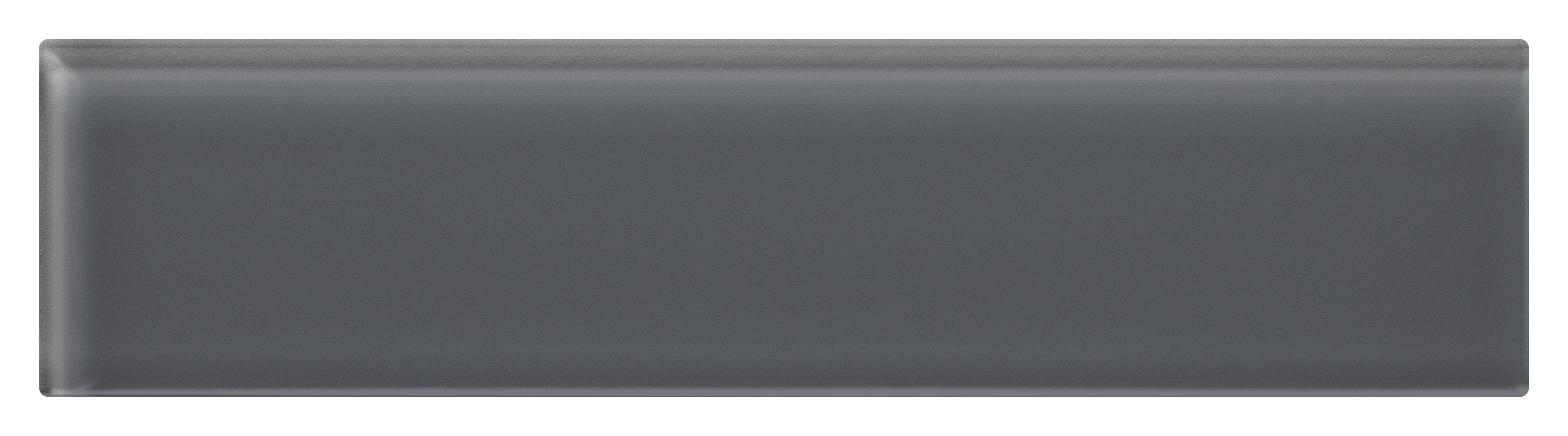Glass Essentials Graphite 2x8 Field Tile Glossy