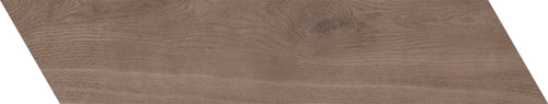 60 Degrees Wood Dark 4x21 Chevron B Field Tile Matte