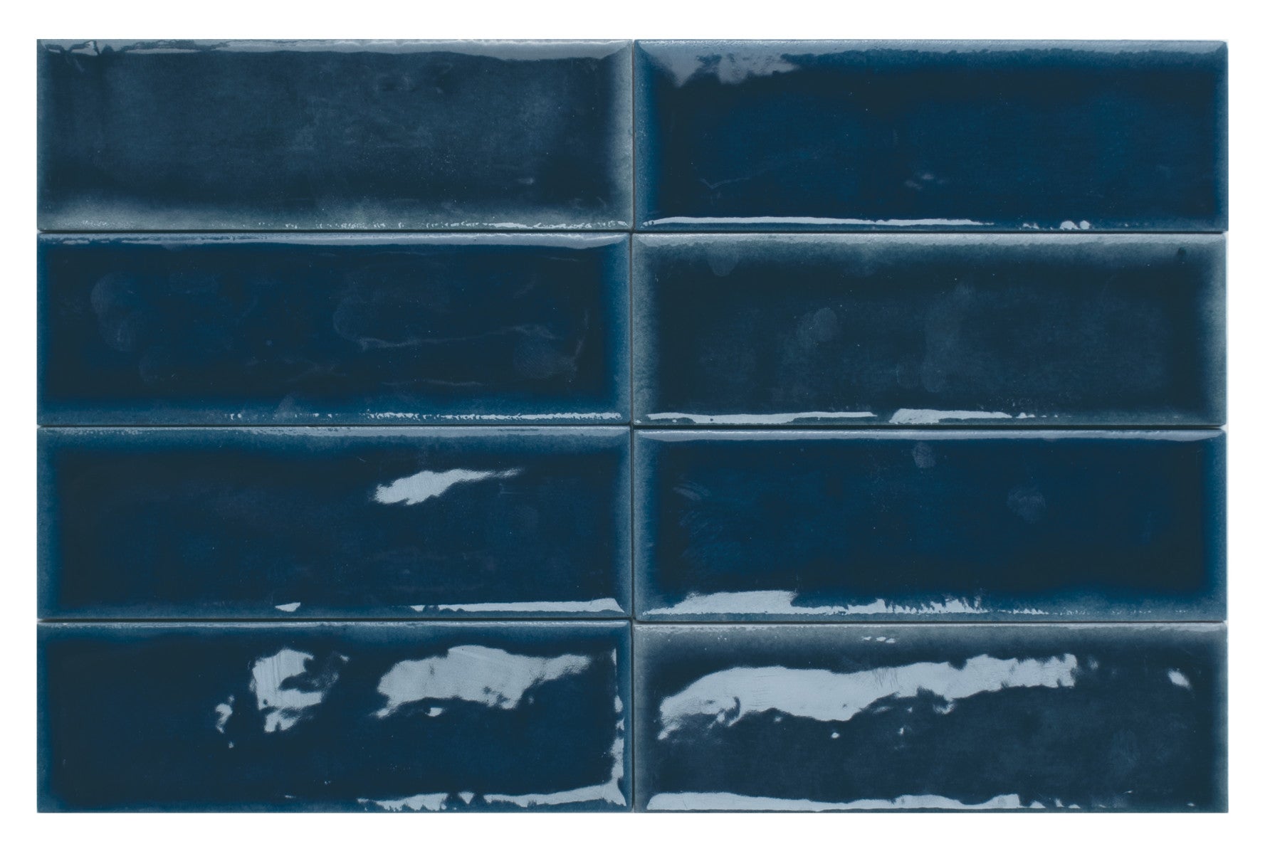 Colour Notes Indigo 2x5 Field Tile Glossy