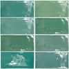 Fez Emerald 2x5 Field Tile Glossy