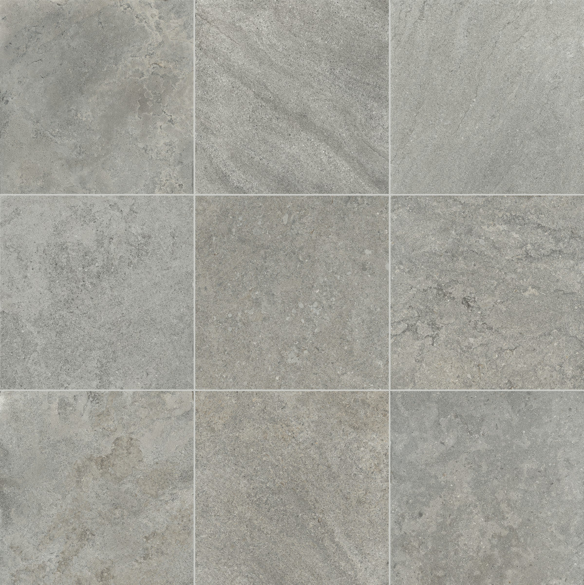 Uniche Grigio 12x12 Field Tile Rectified