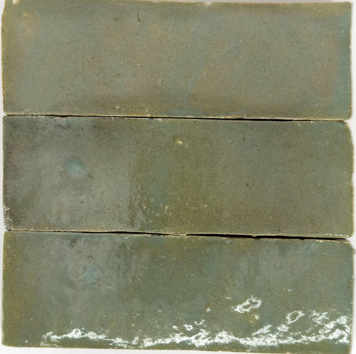 Iris Green 2x6 Field Tile Glossy