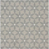 Encaustic Echoes Pale 8x8 Bloom Decorative Tile