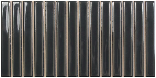 Sweet Bars Ebony 5x10 Field Tile Gloss