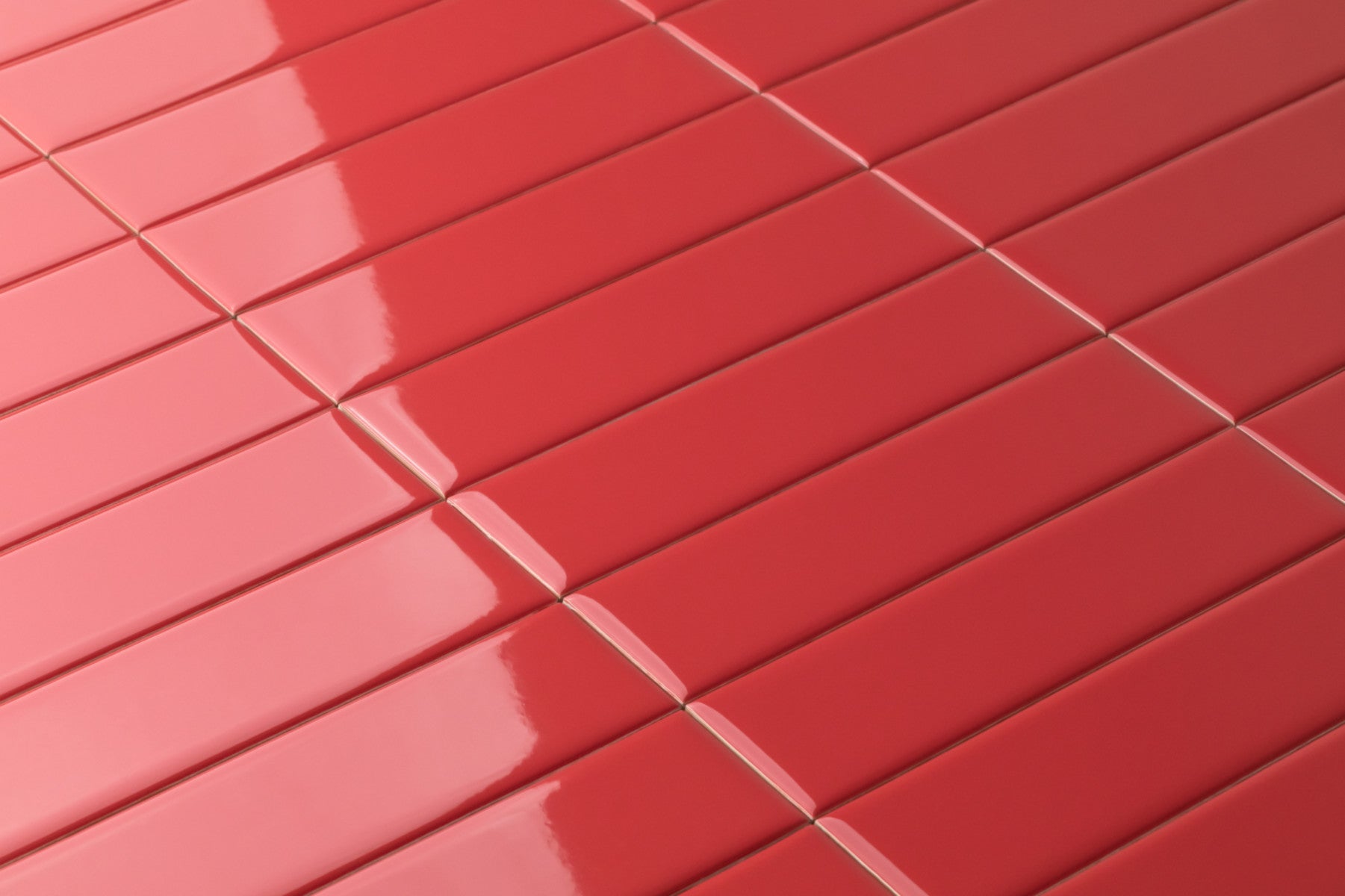 Chroma Cherry 3x10 Field Tile Glossy