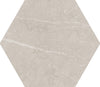 Love Affairs Petra Sand 8x9 Hexagon Field Tile Matte