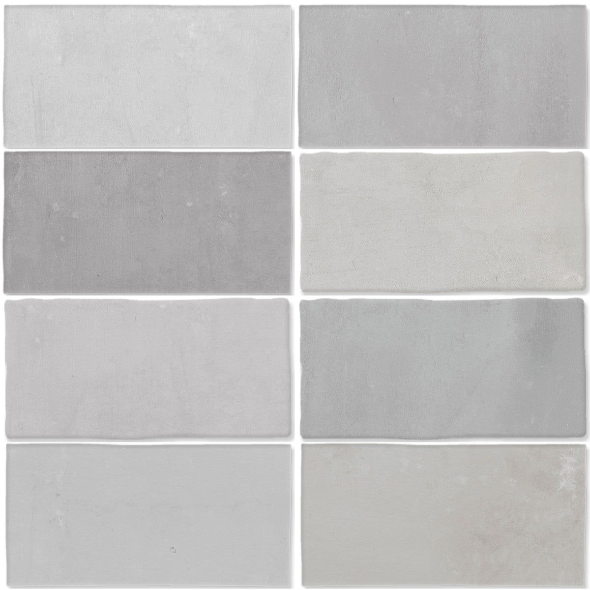 Fez Grey 2x5 Field Tile Matte