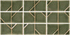 Yoko Moss 3x5 Origami Decorative Tile