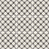 D_Segni Chalk/Midnight/Shadow/Smoke Blend 8x8 Plaid Decorative Tile Matte