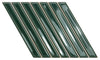 Spike Bars  Royal Green 6x10 A Decorative Tile Gloss