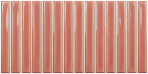 Sweet Bars Coral 5x10 Field Tile Gloss