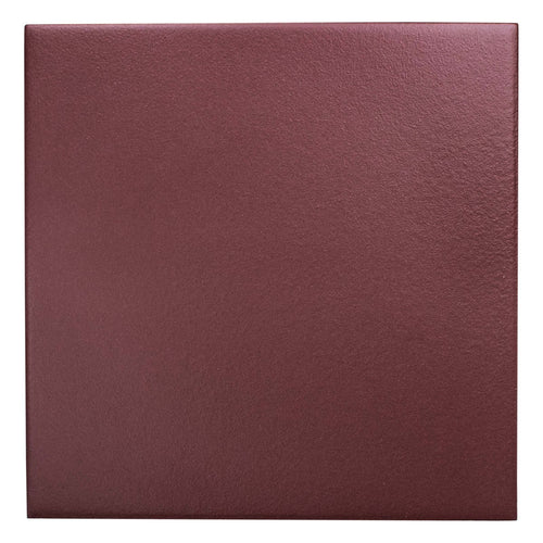 Point and Dash Burgundy 6x6 Field Tile