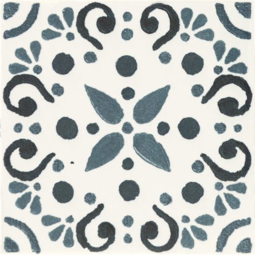 Cotto Revival Lagos 4x4 Decorative Tile Glossy