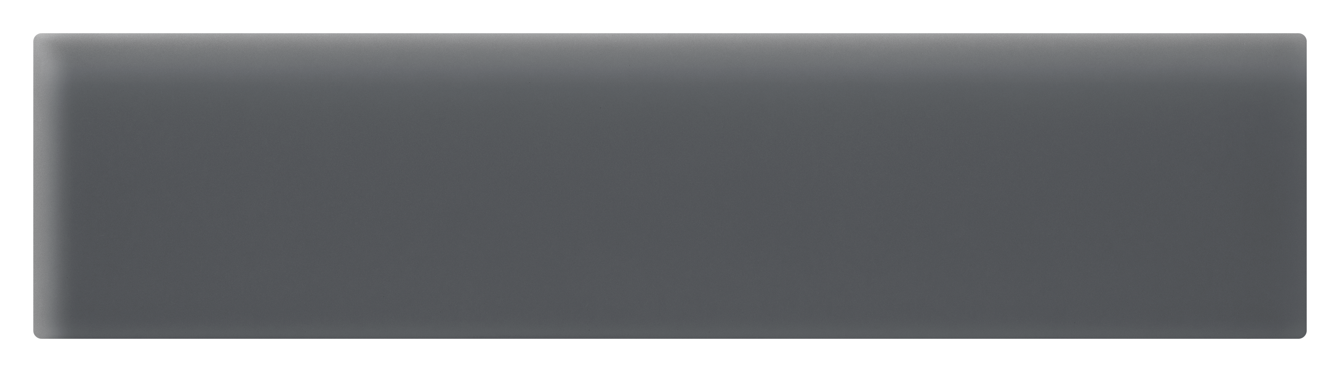 Glass Essentials Graphite 2x8 Field Tile Matte