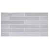 TrueTones Ceramics Greyity Gloss 2x16 Field Tile Gloss