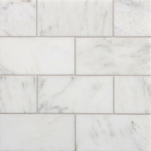 Villa D'Oro Bianco Bello 3x6 Field Tile Brushed