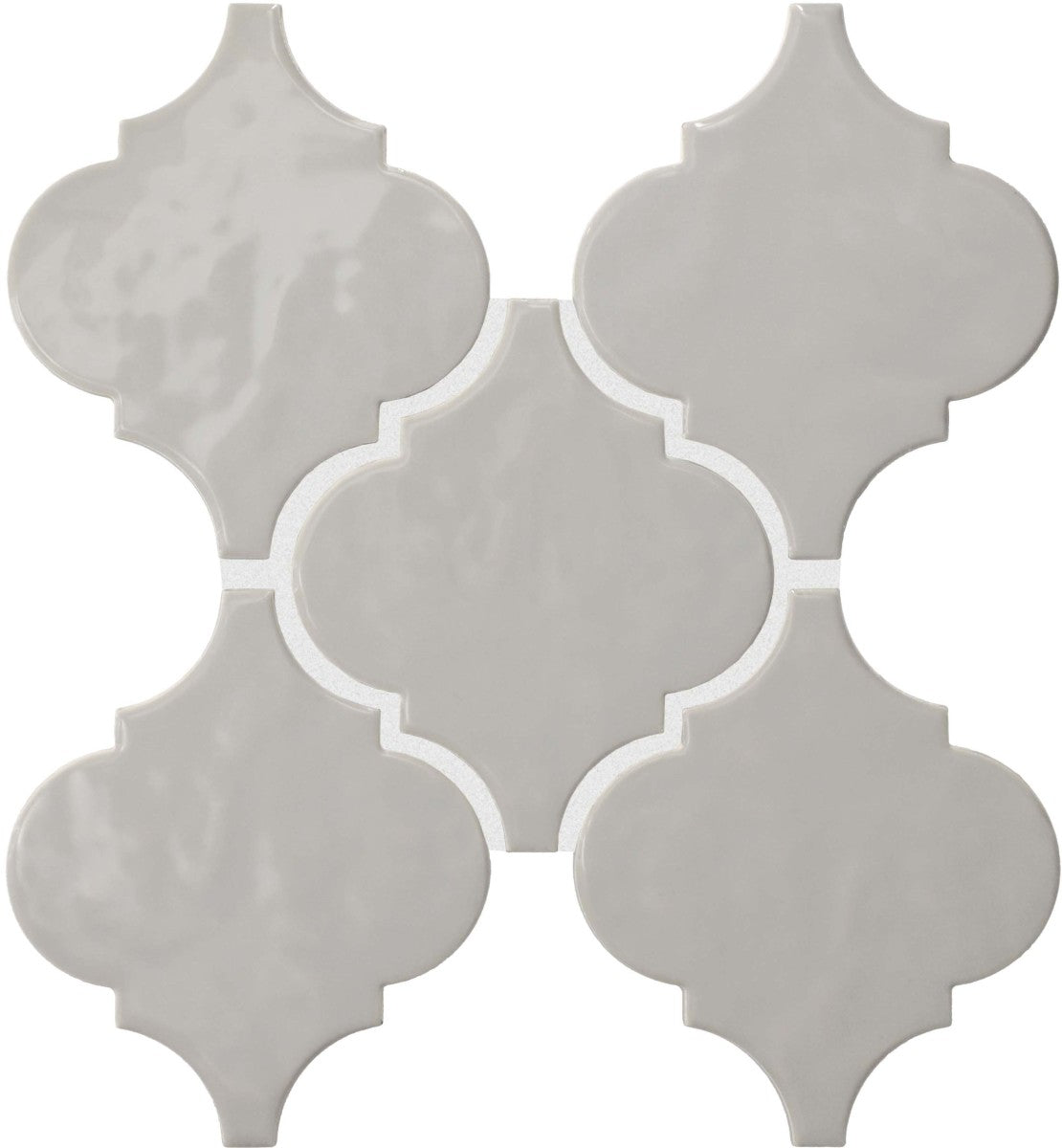 Playscapes Silverside 6" Arabesque Wall Tile Glossy
